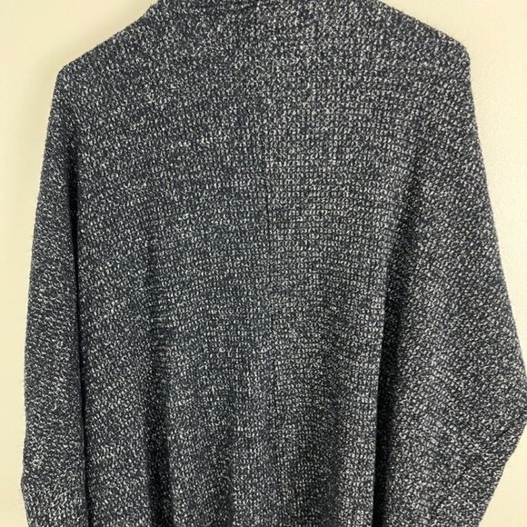 Cupcakes & Cashmere Black & White Loose Open Front Cardigan - Picture 8 of 11